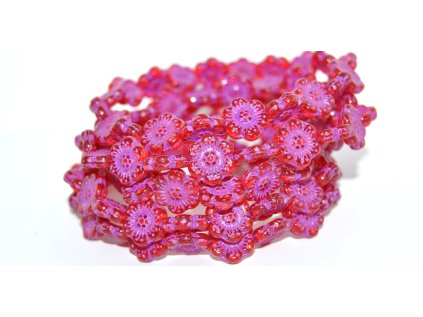 Flowers 14mm - Pressed beads