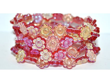 Flowers 14mm - Pressed beads