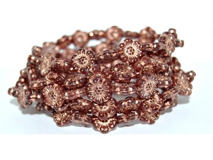 Flowers 14mm - Pressed beads