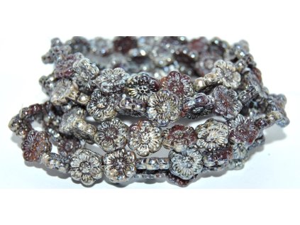 Flowers 14mm - Pressed beads