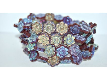 Flowers 14mm - Pressed beads