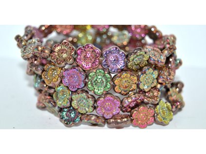 Flowers 14mm - Pressed beads