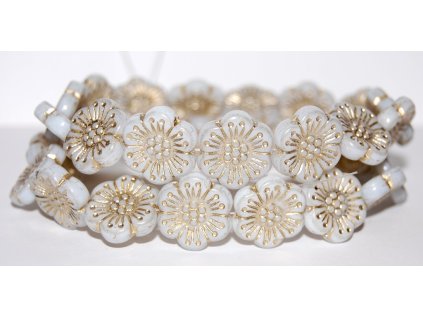Flowers - 18mm - Pressed beads