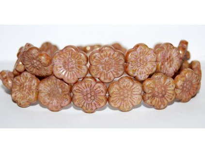 Flowers - 18mm - Pressed beads