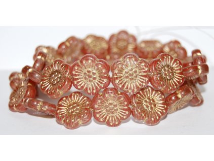 Flowers - 18mm - Pressed beads
