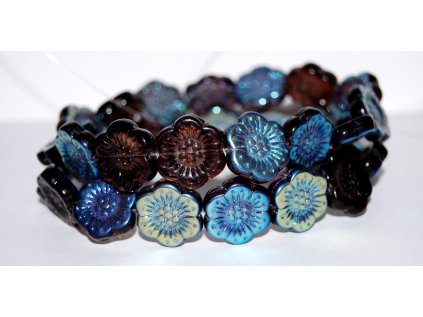 Flowers - 18mm - Pressed beads