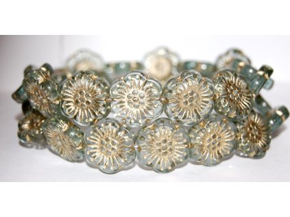 Flowers - 18mm - Pressed beads