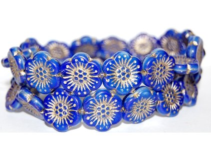 Flowers - 18mm - Pressed beads