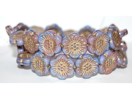Flowers - 18mm - Pressed beads