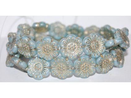 Flowers - 18mm - Pressed beads