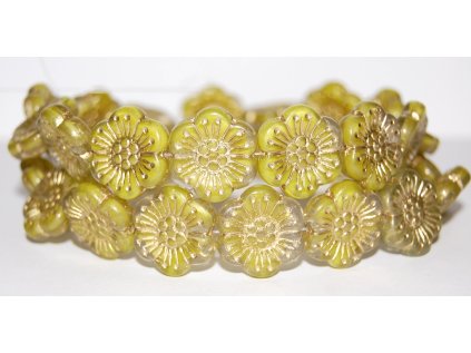 Flowers - 18mm - Pressed beads