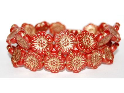 Flowers - 18mm - Pressed beads