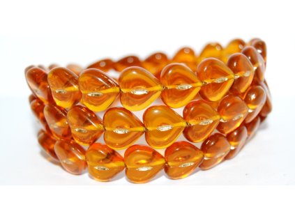 Hearts - 14x14mm - Pressed beads