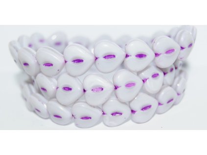 Hearts - 14x14mm - Pressed beads