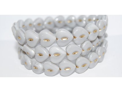 Hearts - 14x14mm - Pressed beads