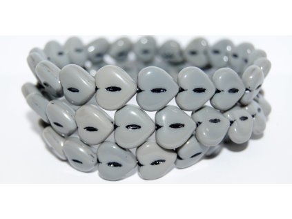 Hearts - 14x14mm - Pressed beads