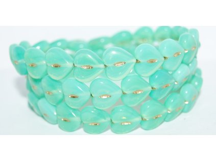 Hearts - 14x14mm - Pressed beads