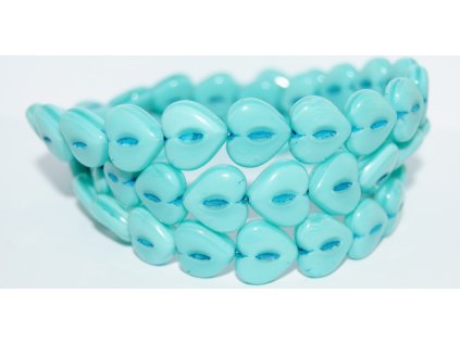 Hearts - 14x14mm - Pressed beads