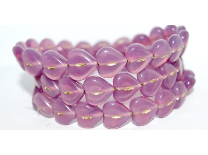 Hearts - 14x14mm - Pressed beads