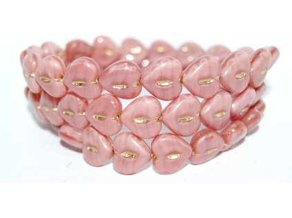 Hearts - 14x14mm - Pressed beads