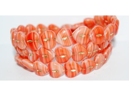 Hearts - 14x14mm - Pressed beads