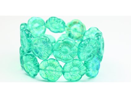 Flowers-5- 18mm - Pressed beads