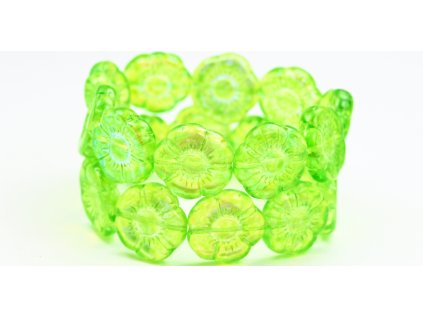 Flowers-5- 18mm - Pressed beads