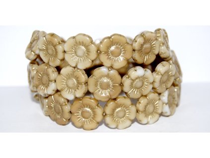 Flowers-5- 18mm - Pressed beads