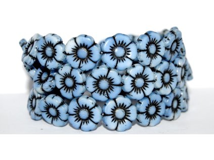 Flowers-5- 18mm - Pressed beads