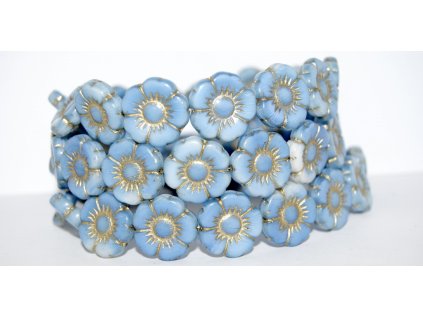 Flowers-5- 18mm - Pressed beads