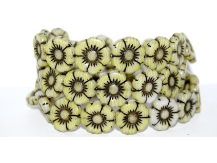 Flowers-5- 18mm - Pressed beads