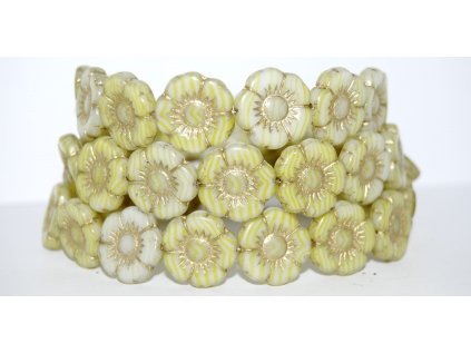 Flowers-5- 18mm - Pressed beads