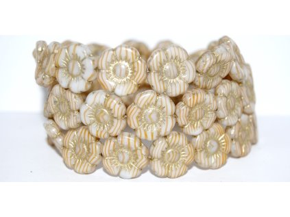 Flowers-5- 18mm - Pressed beads