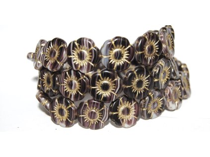 Flowers-5- 18mm - Pressed beads
