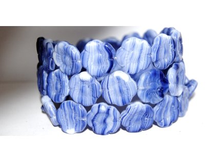 Flowers-5- 18mm - Pressed beads