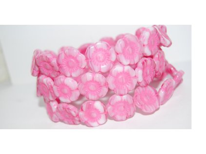 Flowers-5- 18mm - Pressed beads