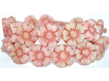 Flowers-5- 18mm - Pressed beads