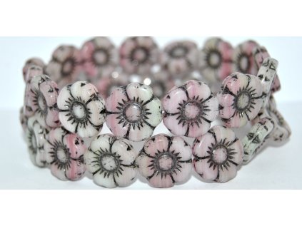 Flowers-5- 18mm - Pressed beads