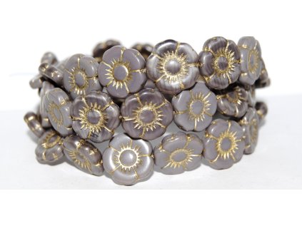Flowers-5- 18mm - Pressed beads