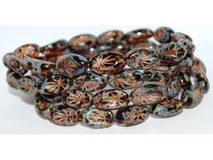 RAYS on oval 19x10mm