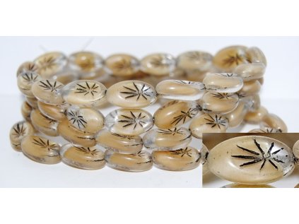 RAYS on oval 19x10mm