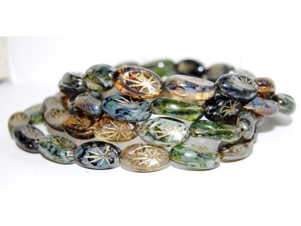 RAYS on oval 19x10mm