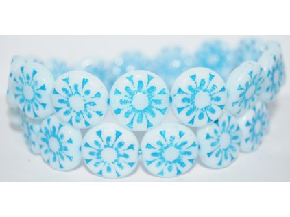 Flowers 8 - 18mm - Pressed beads