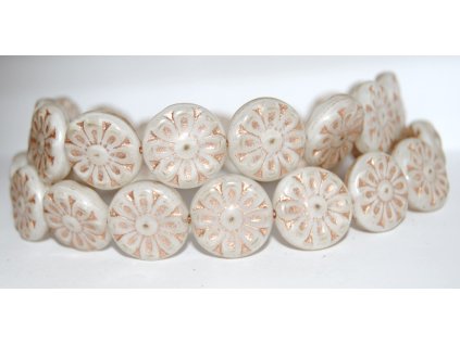 Flowers 8 - 18mm - Pressed beads