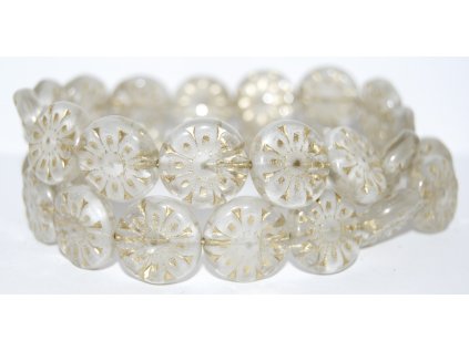 Flowers 8 - 18mm - Pressed beads
