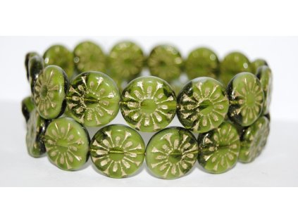 Flowers 8 - 18mm - Pressed beads