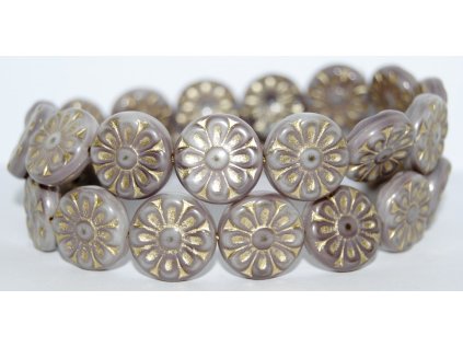 Flowers 8 - 18mm - Pressed beads