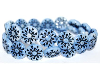 Flowers 8 - 18mm - Pressed beads