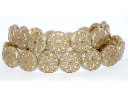 Flowers 8 - 18mm - Pressed beads