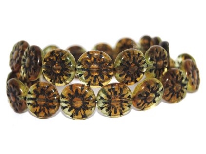 Flowers 8 - 18mm - Pressed beads